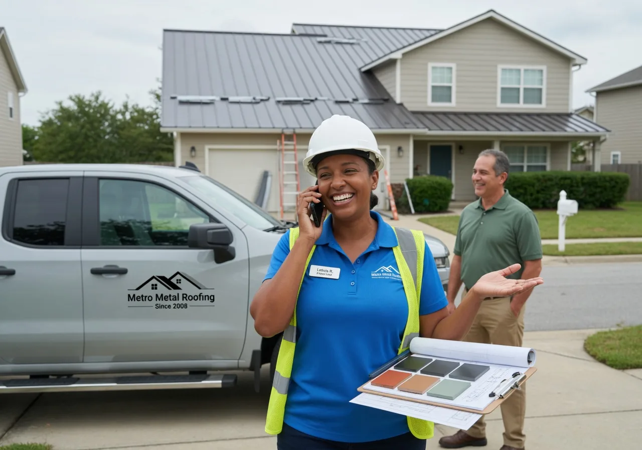 Metal Roof Repair in New Columbia, PA